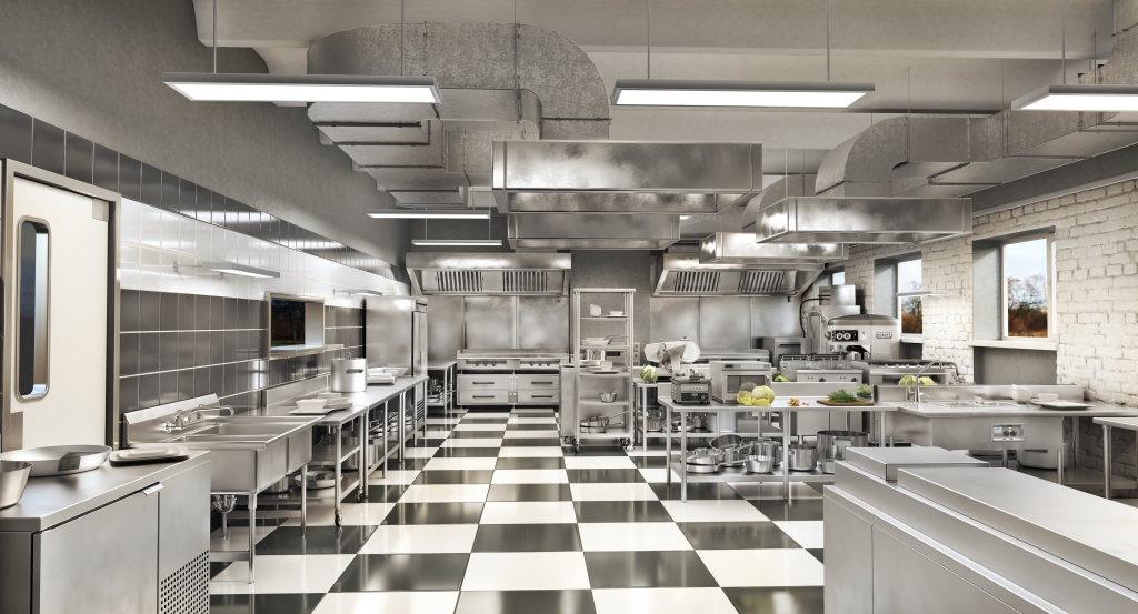 True stainless steel fixtures, commercial faucets